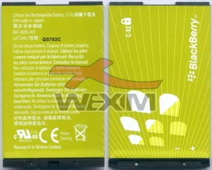 Batterie d'origine BlackBerry C-X2 (8800..)
