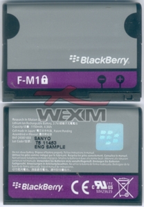 Batterie d'origine BlackBerry F-M1 (Pearl 3G 9105..)