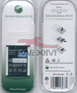Batterie d'origine SonyEricsson BST-40 (P1i..)