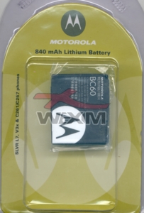 Batterie d'origine Motorola BC60 (V3x/L7..)