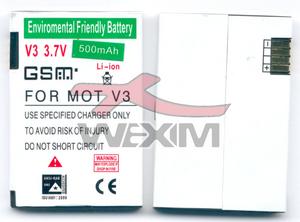 Batterie Motorola V3 - 500 mAh Li-ion