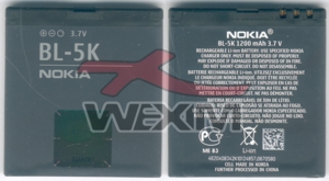 Batterie Nokia d'origine BL-5K (N85..)