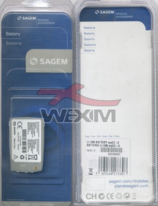 Batterie Sagem d'origine MY-C2-3