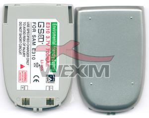Batterie Samsung E310 - 700 mAh Li-ion - argenté