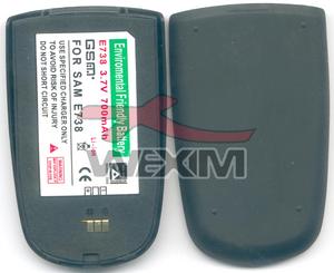 Batterie Samsung E730 - 700 mAh Li-ion - noire