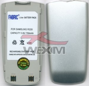 Batterie Samsung R210 - 750 mAh Li-ion - argenté