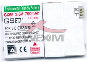 Batterie Siemens CX65 - 500 mAh Li-ion