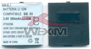 Batterie Xelibri 5 - 500 mAh Li-ion