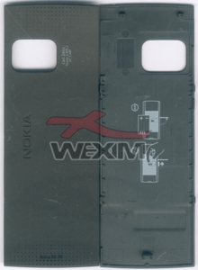 Cache batterie d'origine Nokia X6