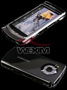 Coque de protection CrystalCase pour Samsung i8910 Player HD