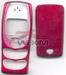 Coque Nokia 2300 rouge métallisé