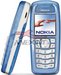 Façade d'origine Nokia 3100 bleu clair