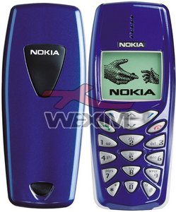 Façade d'origine Nokia 3510i Bleu