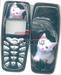 Façade Nokia 3510 noire chaton