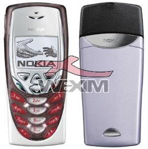 Façade d'origine Nokia 8310 blanc cerclé