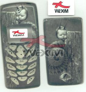 Façade Nokia 8310 grise bébé-escargot