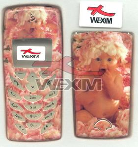 Façade Nokia 8310 rose bébé