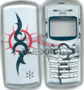 Fa&ccedil;ade Motorola C350 argent&eacute;e tatoo