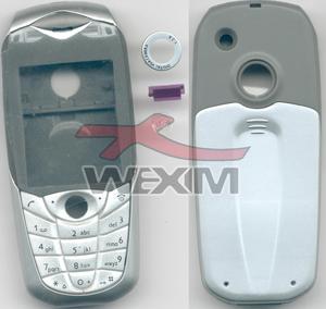 Coque Siemens CX65 argent&eacute;e