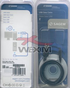 Câble USB d'origine Sagem my405x