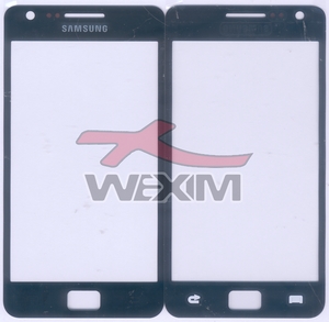 Vitre d'ecran pour Samsung Galaxy S II i9100 (noir)