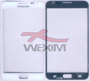 Vitre d'ecran pour Samsung Galaxy Note (blanc)