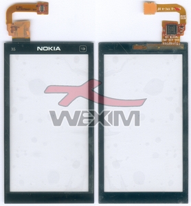 Vitre tactile Nokia X6