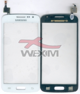 Vitre tactile Samsung Galaxy Core 4G (blanche)
