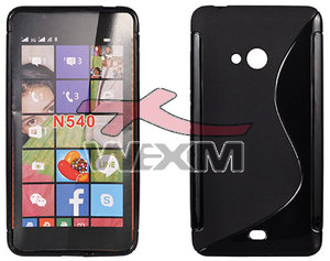 Housse noire Microsoft Lumia 540 DualSIM