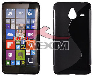 Housse noire Microsoft Lumia 640XL