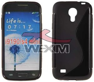 Housse noire Samsung Galaxy S4mini i9195