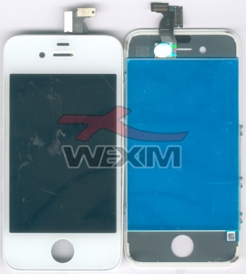 Ecran LCD Apple iPhone 4 (blanc)