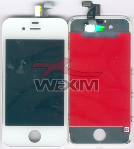 Ecran LCD Apple iPhone 4S (blanc)