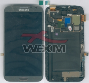 Ecran LCD Samsung Galaxy Note2 N7105 (gris)