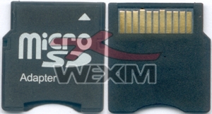 Adaptateur carte mémoire MicroSD->MiniSD