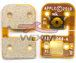 Bouton interne Apple iPod touch 4G
