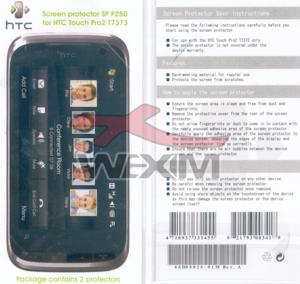 Protection d'écran d'origine HTC Touch Pro 2 (2 pièces)