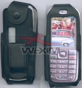 Housse Luxe noire Nokia 6233