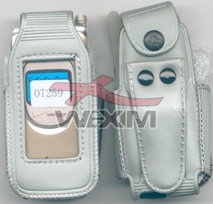 Housse Luxe grise Alcatel E259