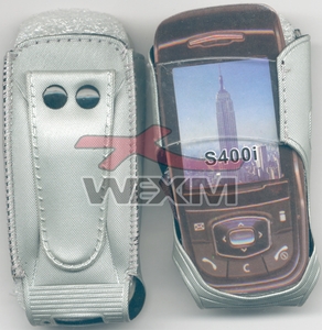 Housse Luxe grise Samsung S400i