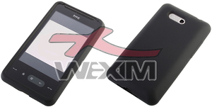 Etui silicone HTC HD mini (noir)