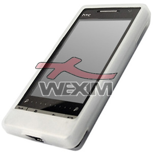 Etui silicone HTC Touch Diamond 2(blanc)