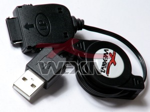 Câble rétractable USB Compaq iPAQ 3800