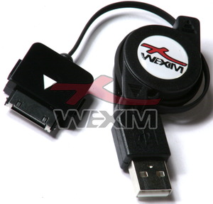 Câble rétractable USB Microsoft Zune