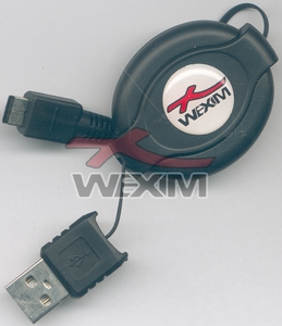 Câble rétractable USB Qtek 8500