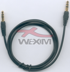 Câble audio 1m jack 3.5mm M/M
