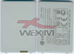 Batterie d'origine LG GW620 - LGIP-400N