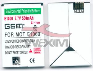 Batterie Motorola E1000 - 550 mAh Li-ion