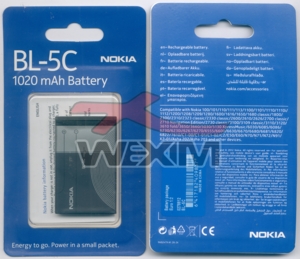 Batterie Nokia d'origine BL-5C (3650..)