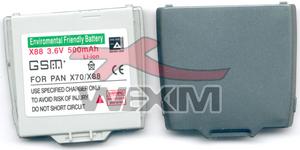 Batterie Panasonic X70 - 500 mAh Li-ion
